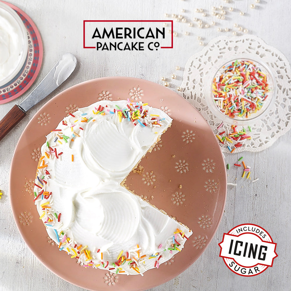 Moist & Light, Vanilla Cake Mix | Includes Icing Sugar Sachets | Eggless | Product of Singapore |