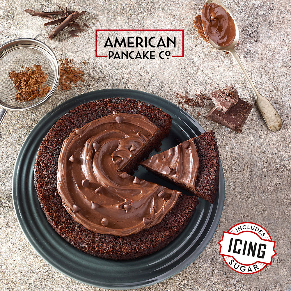 Moist & Light Chocolate Cake Mix (500g) | Includes Chocolate Chips | Eggless | Product of Singapore |