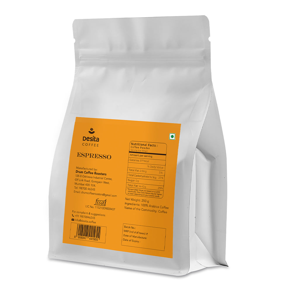Desita espresso coffee blend