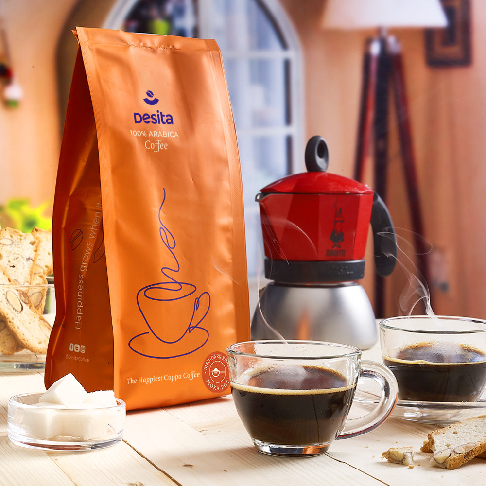 DESITA Ground Coffee for Moka Pot