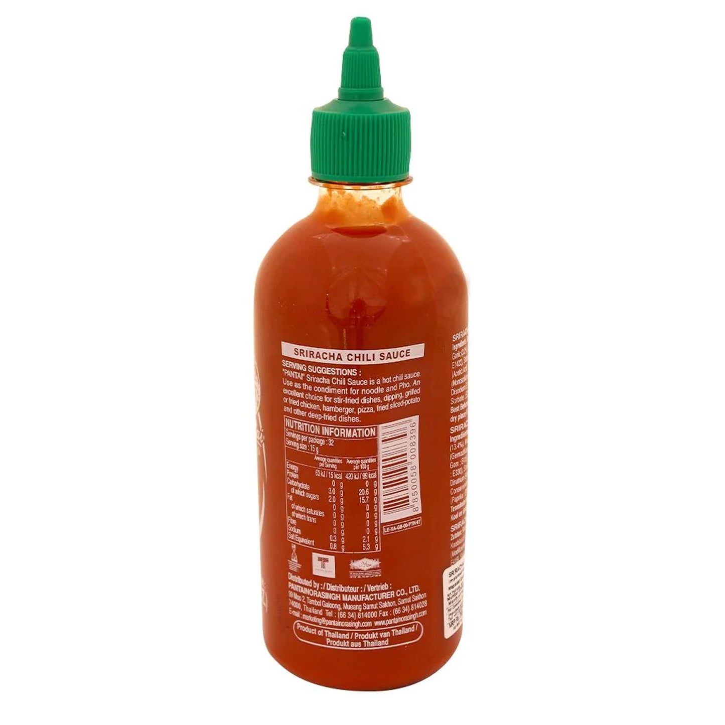 PANTAI NS SRIRACHA CHILI SAUCE 435ML BTL