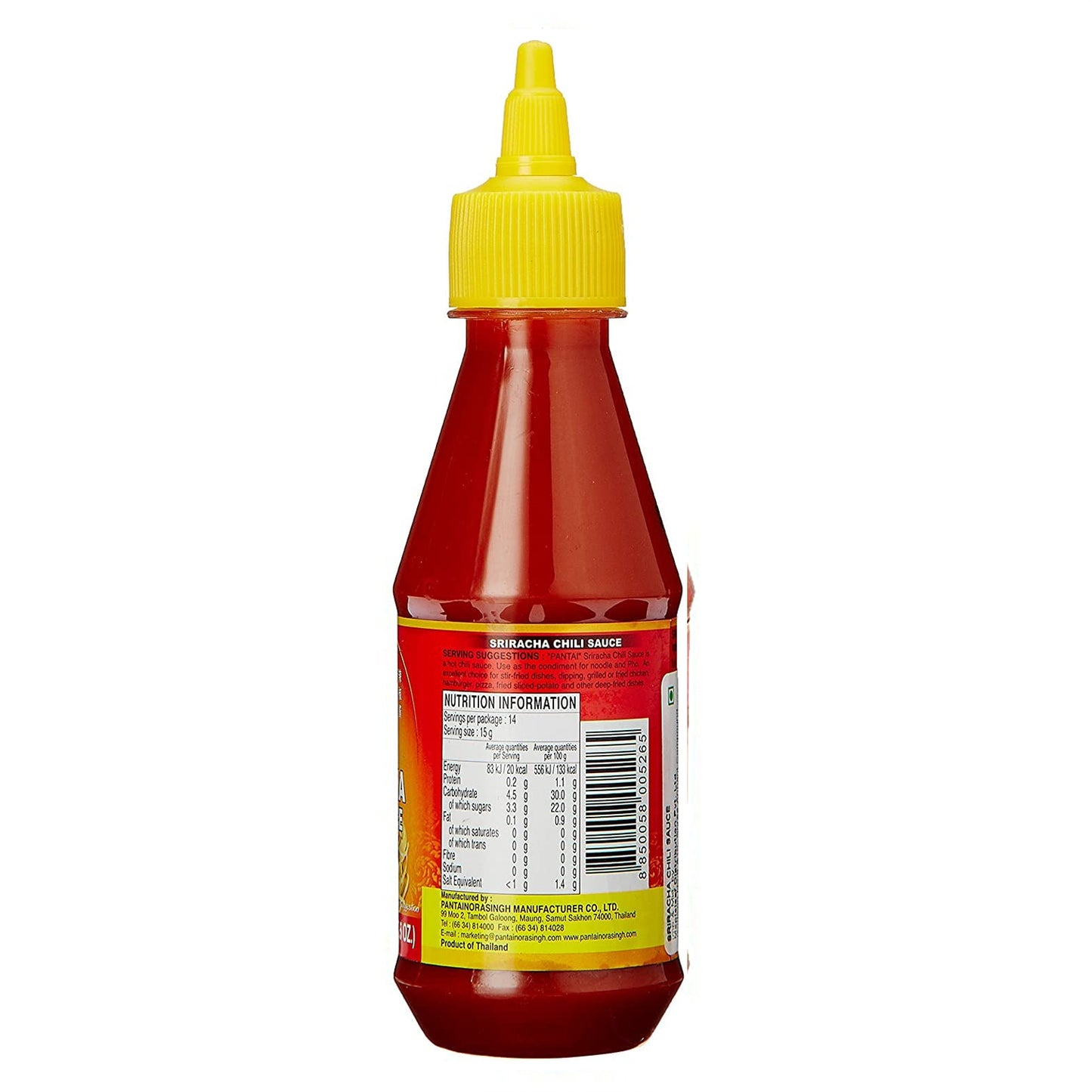 PANTAI SRIRACHA CHILLI SAUCE 200 ML PET