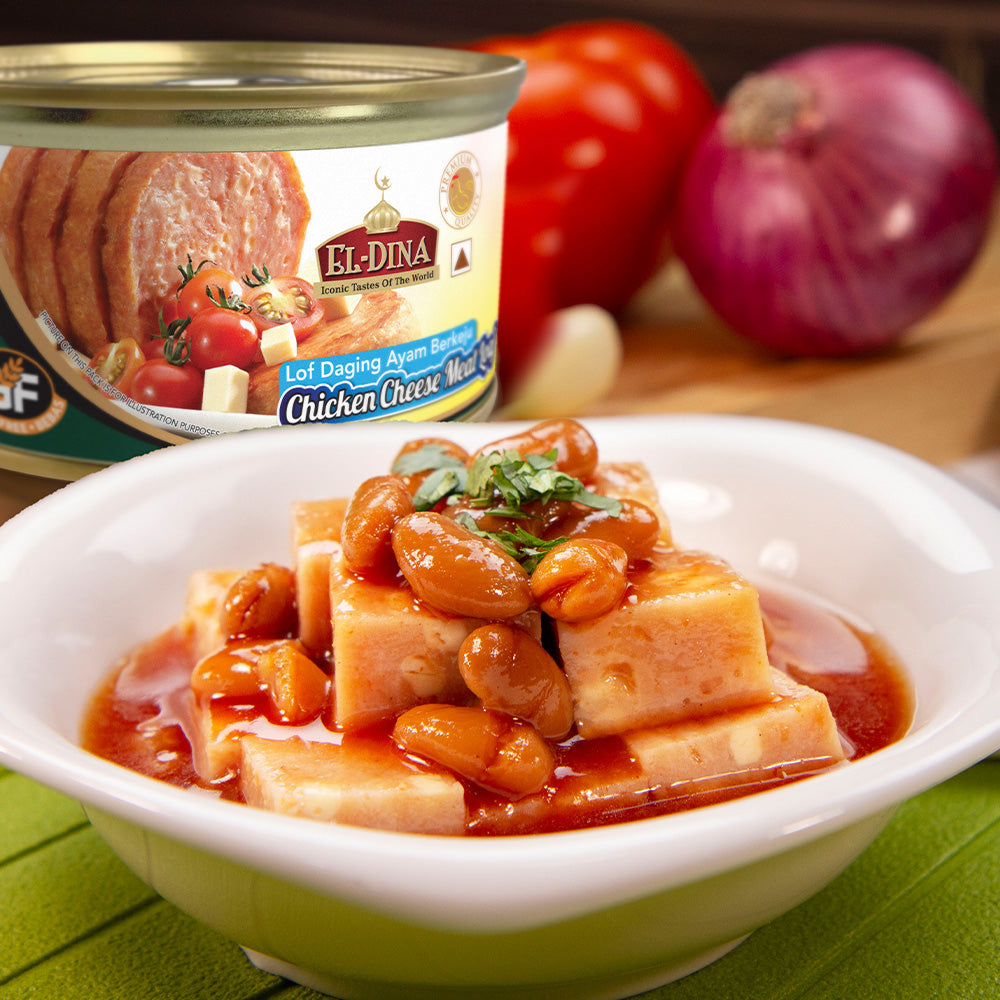 El-Dina Chicken Cheese Meat Loaf