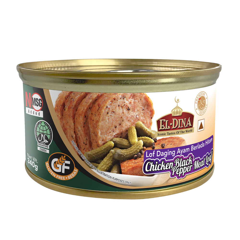 El-Dina Chicken Black Pepper Meat Loaf