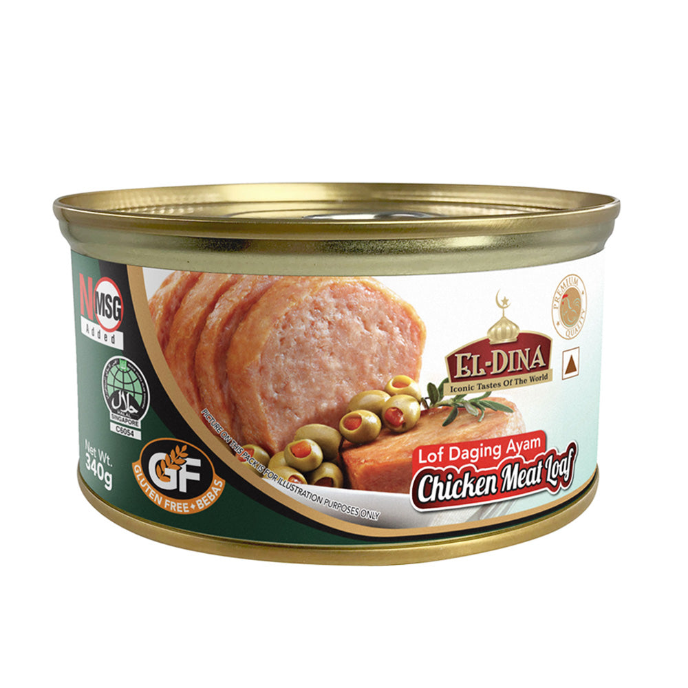 El-Dina Chicken Cheese Meat Loaf