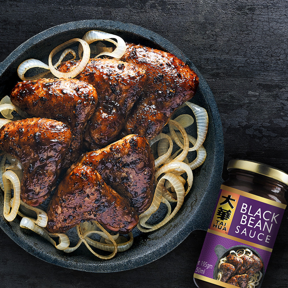 Stir-fry chicken with Black Bean Sauce